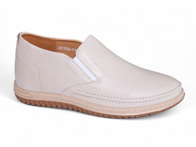 Giày cao 7cm da sần mềm đế khâu
